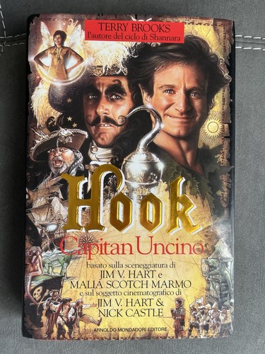 Libro hook capitan uncino - capitan,
