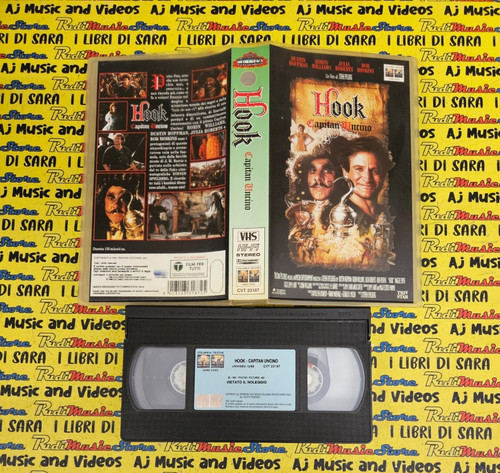 Vhs film hook capitan - hook,