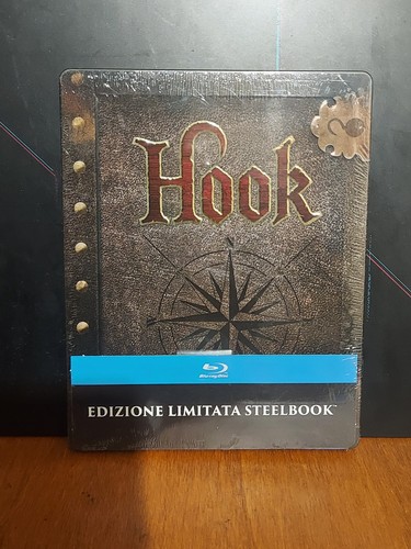 Steelbook bluray hook capitan - bluray,