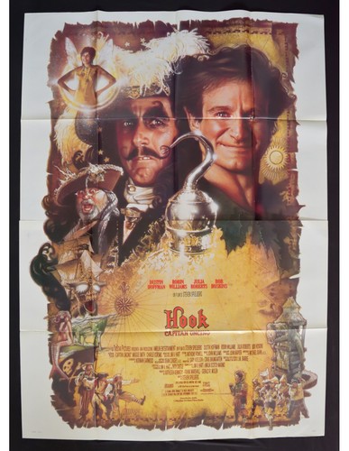 Manifesto hook capitan uncino - hook,